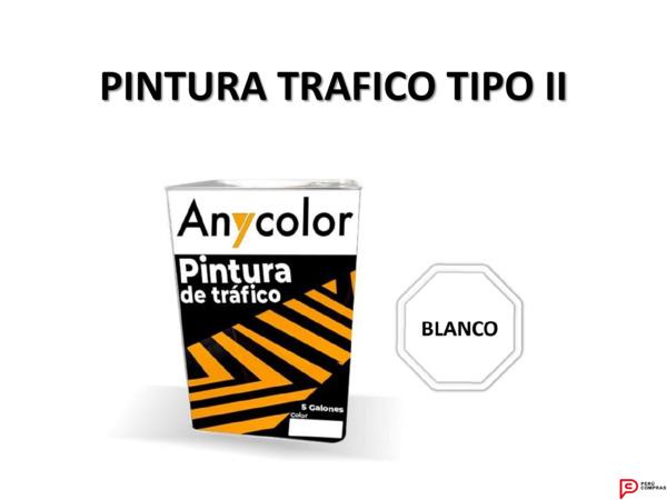 PINTURA VIAL (TIPO II) - 0300018010027-TTPII
