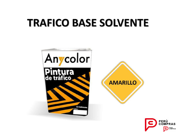 PINTURA VIAL (BASE SOLVENTE) - 0300022070027-SOLV