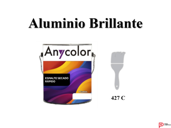 PINTURA ARQUITECTONICA - 152801-GLOSS-ALUMINIO-BRILLANTE