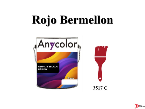 PINTURA ARQUITECTONICA - 152801-GLOSS-ROJO-BERMELLON
