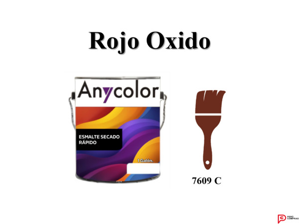PINTURA ARQUITECTONICA - 152801-GLOSS-ROJO-OXIDO
