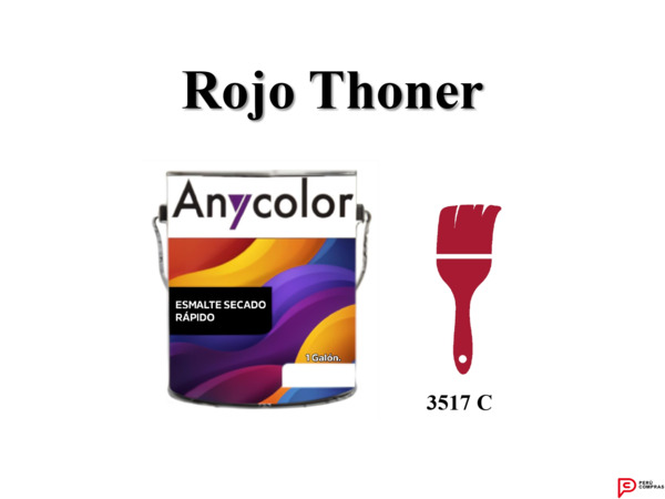 PINTURA ARQUITECTONICA - 152801-GLOSS-ROJO-THONER